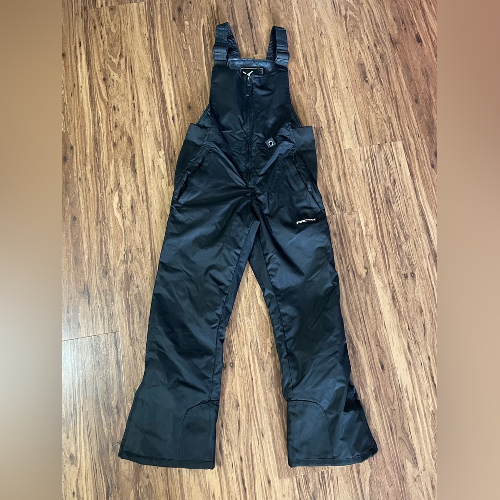 Arctix Women's Essential Insulated Bib Overalls Black Snow Suit Ski Never Worn!